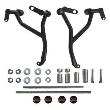 GP Kompozit CF Moto 250 CL-X 2022-2024 Uyumlu Motor Koruma Demiri Siyah