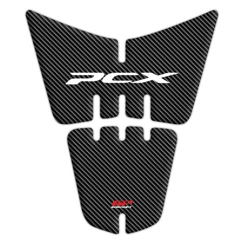 GP Kompozit Honda PCX 125 / 150 2014-2017 Uyumlu Tank Pad Seti Karbon