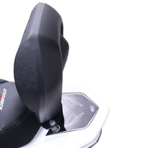 GP Kompozit Honda PCX 125 / 150 2014-2026 Uyumlu Spor Sissy Bar Siyah