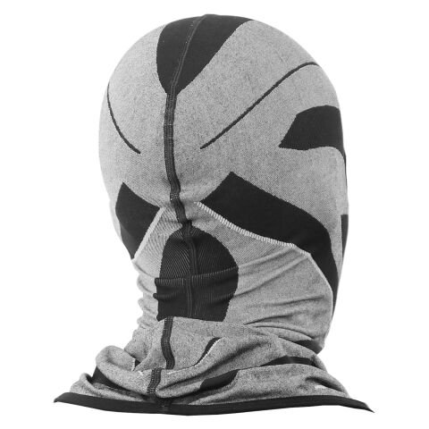 GP Kompozit Kışlık Motorcu Balaklava Maske Gri (1 Adet Boyunluk Buff Hediye)