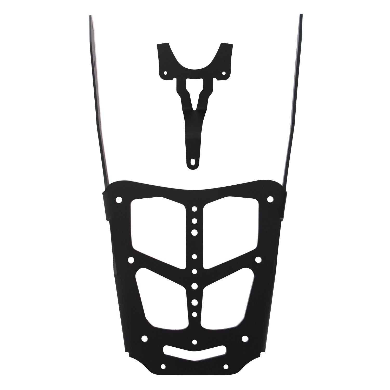 GP Kompozit CF Moto 250 CL-X 2022-2026 Uyumlu Çanta Demiri Siyah