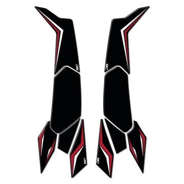 GP Kompozit Honda PCX 125 2025 Uyumlu Yan Alt Ayak Pad Kırmızı