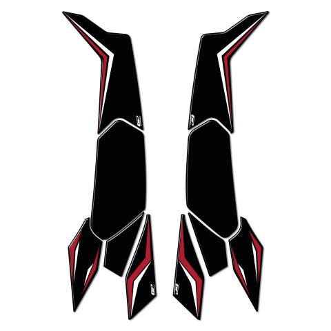 GP Kompozit Honda PCX 125 / 150 2025 Uyumlu Yan Alt Ayak Pad Kırmızı