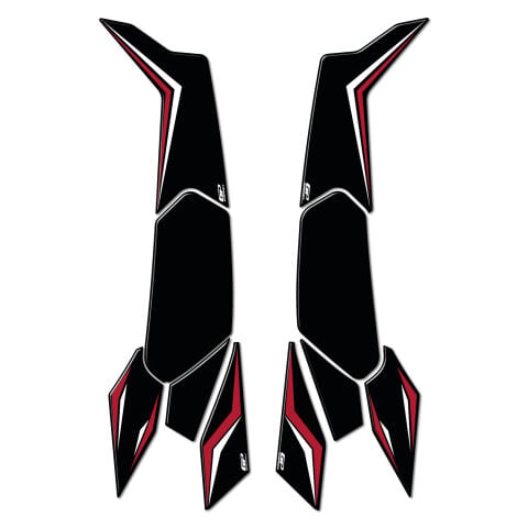 GP Kompozit Honda PCX 125 / 150 2025-2026 Uyumlu Yan Alt Ayak Pad Kırmızı
