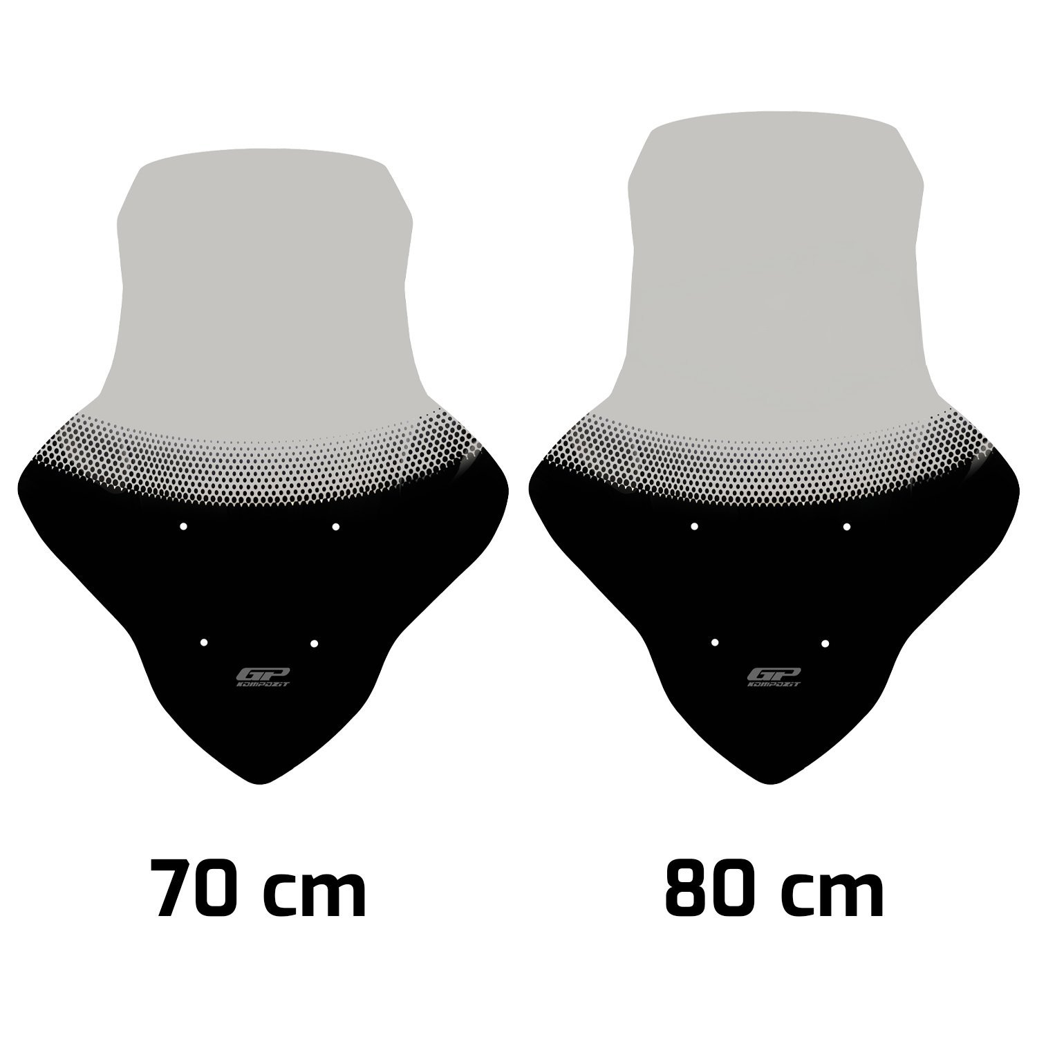 GP Kompozit Regal Raptor XSUV 125 2024-2025 Uyumlu Baskılı Ön Cam Füme