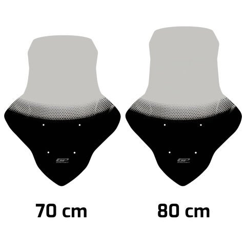 GP Kompozit Regal Raptor XSUV 125 2024-2025 Uyumlu Baskılı Ön Cam Füme