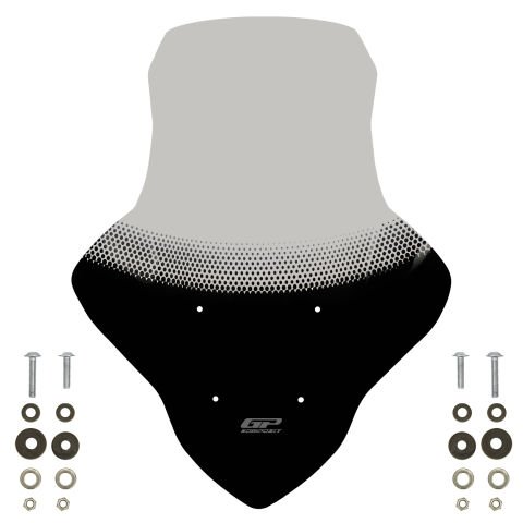 GP Kompozit Regal Raptor XSUV 125 2024-2025 Uyumlu Baskılı Ön Cam Füme