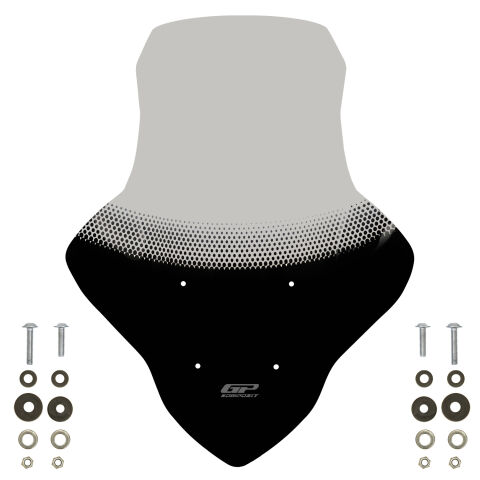 GP Kompozit Regal Raptor XSUV 125 2024-2025 Uyumlu Baskılı Ön Cam Füme