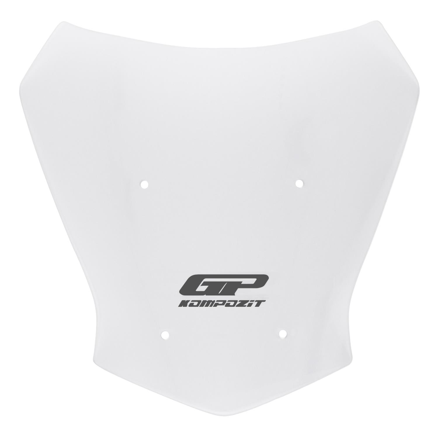 GP Kompozit Yamaha MT-07 2018-2020 Uyumlu Spor Ön Cam Şeffaf