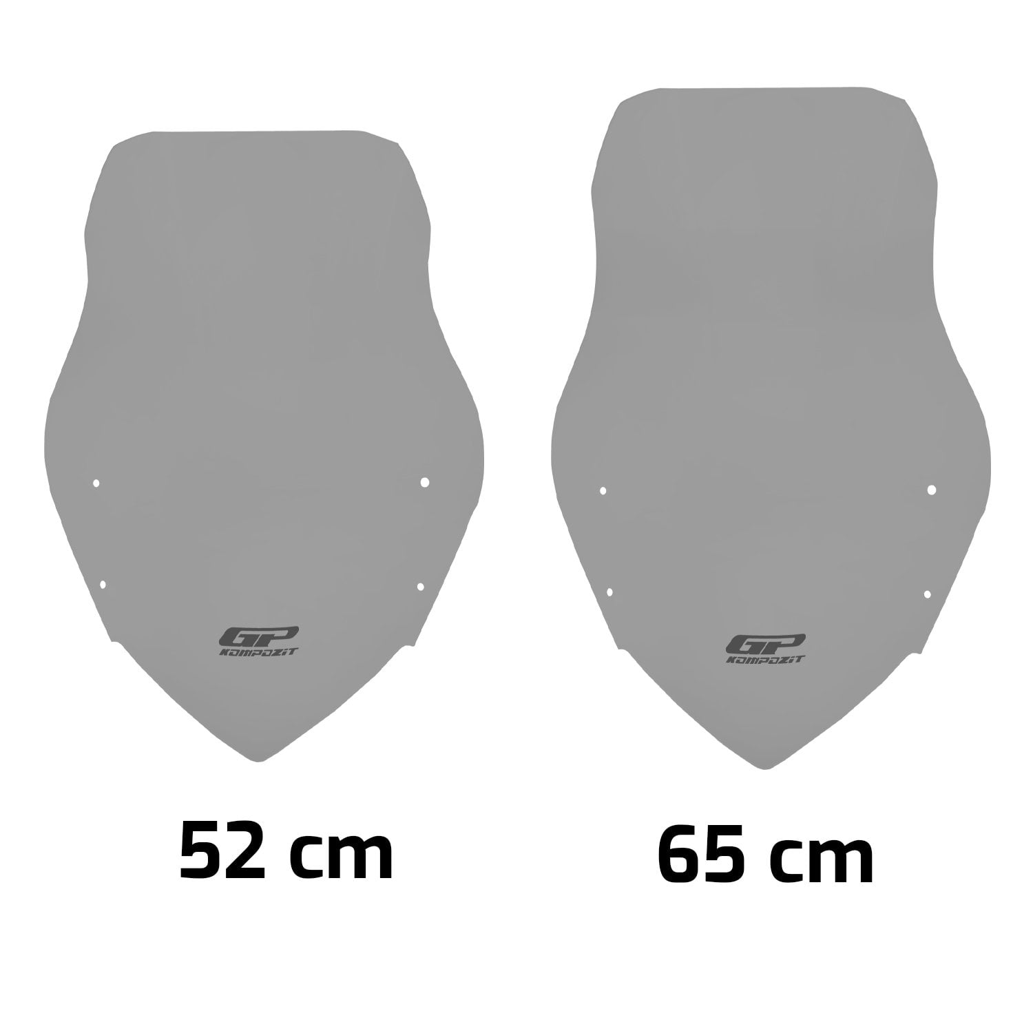 GP Kompozit Honda CB125F 2025-2026 Uyumlu Ön Cam Füme