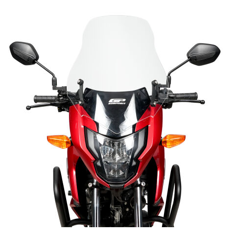 GP Kompozit Honda CB125F 2025-2026 Uyumlu Ön Cam Şeffaf
