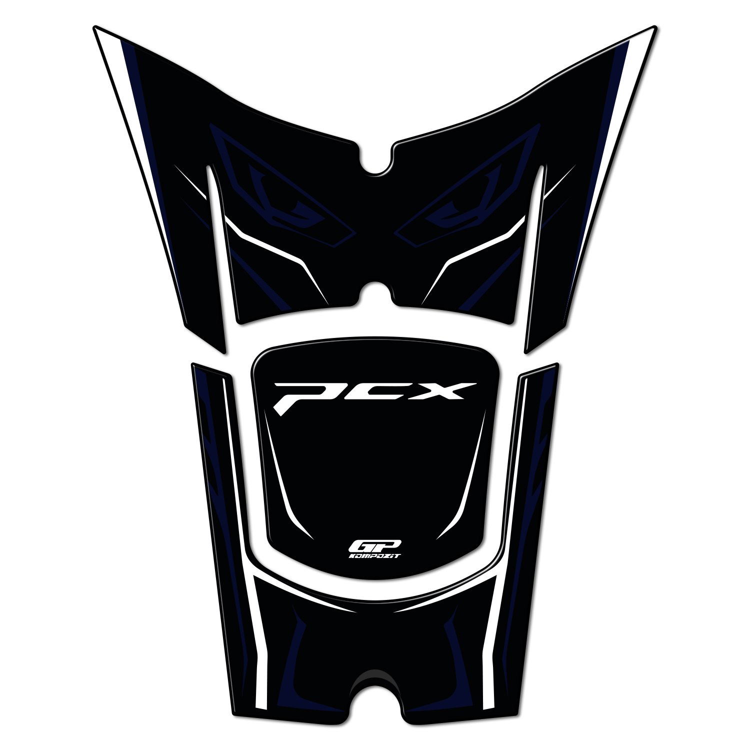GP Kompozit Honda PCX 125 / 150 2025 Uyumlu Tank Pad Mavi