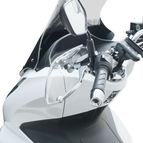 GP Kompozit Honda PCX 125 / 150 2018-2026 Uyumlu Elcik Koruma Şeffaf