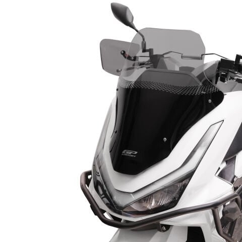 GP Kompozit Honda PCX 125 / 150 2025-2026 Uyumlu Baskılı Ön Cam Füme