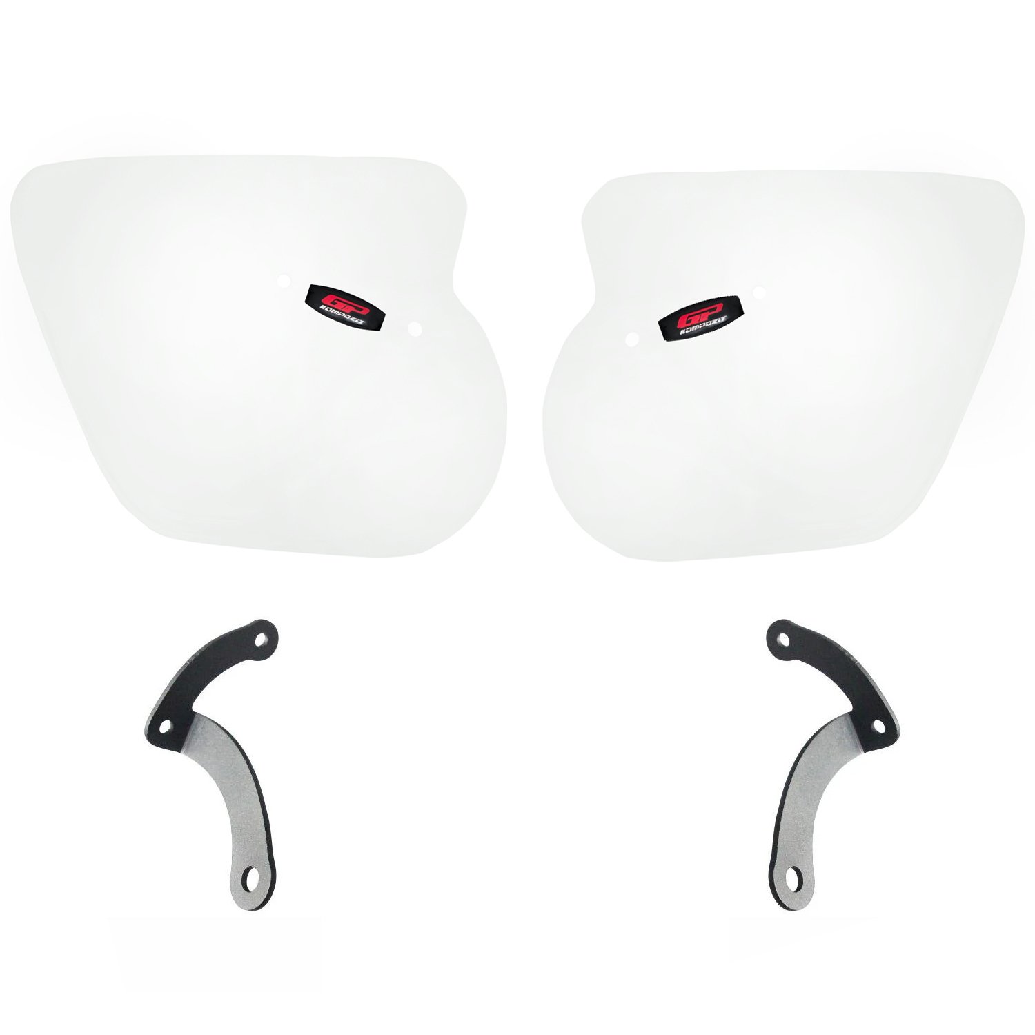 GP Kompozit Yamaha NMAX 125 / 155 2023-2024 Uyumlu Elcik Koruma Şeffaf