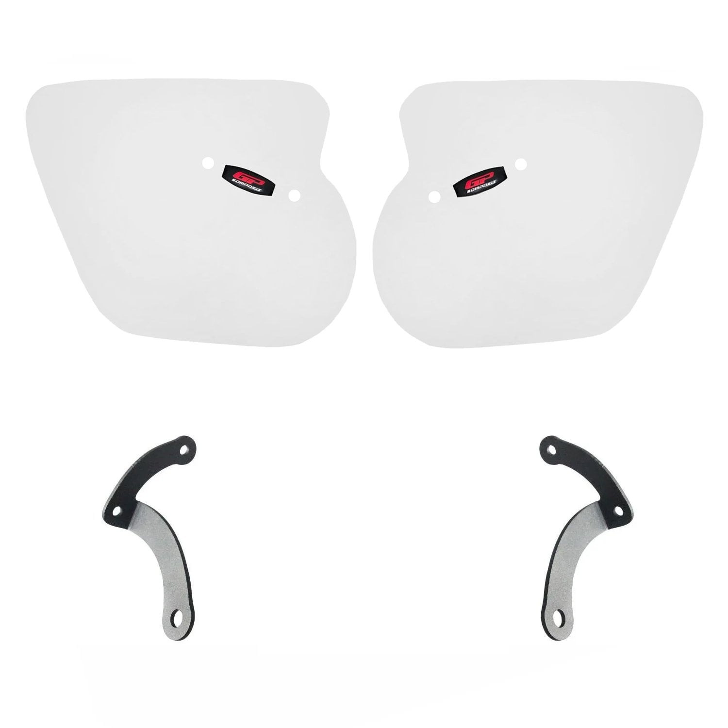 GP Kompozit Yamaha NMAX 125 / 155 2023-2024 Uyumlu Elcik Koruma Şeffaf