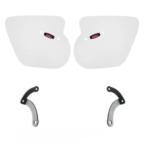 GP Kompozit Yamaha NMAX 125 / 155 2023-2024 Uyumlu Elcik Koruma Şeffaf