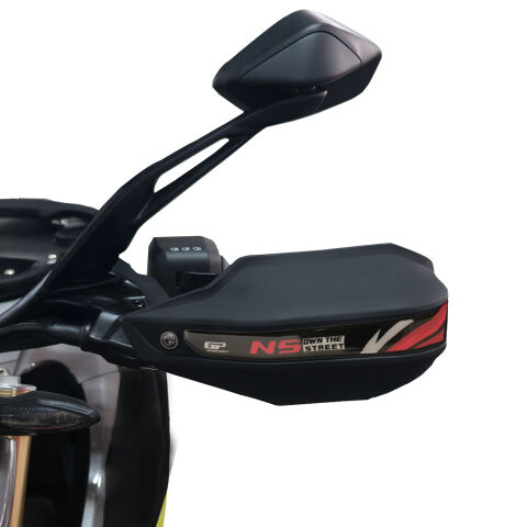 GP Kompozit Bajaj Pulsar NS 400 Z 2025-2026 Uyumlu Plastik Elcik Koruma Siyah