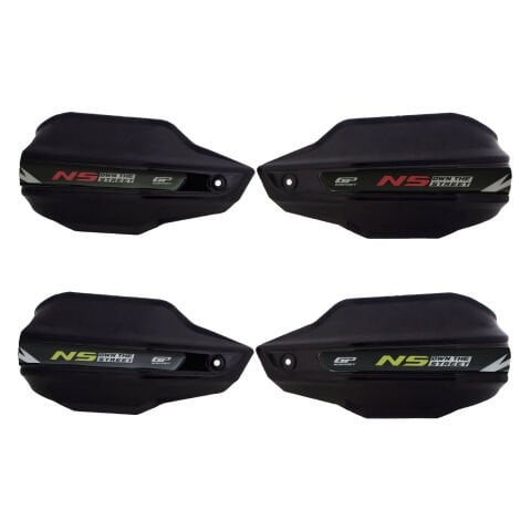 GP Kompozit Bajaj Pulsar NS 400 Z 2025-2026 Uyumlu Plastik Elcik Koruma Siyah