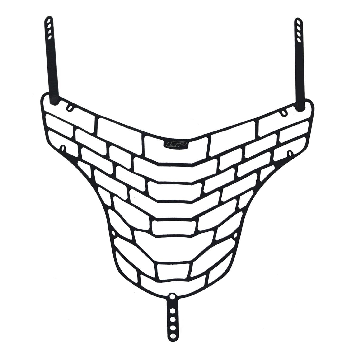 GP Kompozit Honda VFR1200 2012-2015 Uyumlu Far Koruma Siyah