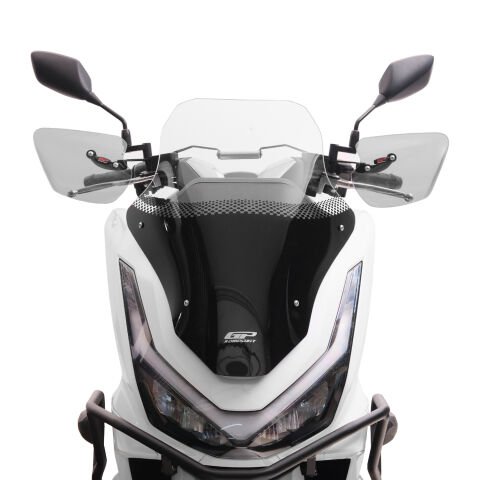 GP Kompozit Honda PCX 125 / 150 2025-2026 Uyumlu Baskılı Ön Cam Şeffaf