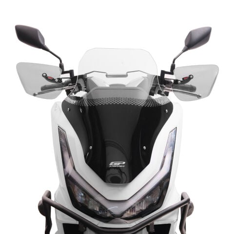 GP Kompozit Honda PCX 125 / 150 2025-2026 Uyumlu Baskılı Ön Cam Şeffaf