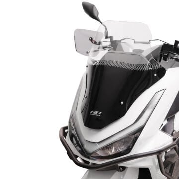 GP Kompozit Honda PCX 125 / 150 2025 Uyumlu Baskılı Ön Cam Şeffaf