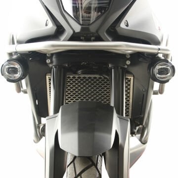 GP Kompozit Honda XL750L Transalp 2023-2024 Uyumlu Radyatör Koruma Siyah