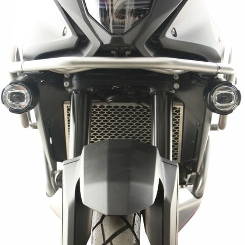 GP Kompozit Honda XL750L Transalp 2023-2025 Uyumlu Radyatör Koruma Siyah