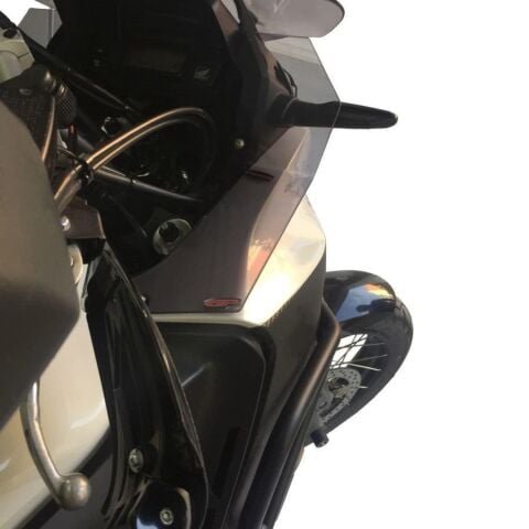 GP Kompozit Honda VFR1200 2012-2015 Uyumlu Sağ Sol Rüzgarlık Siyah