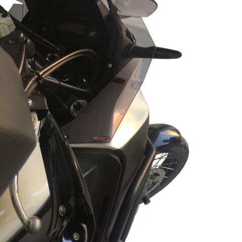 GP Kompozit Honda VFR1200 2012-2015 Uyumlu Sağ Sol Rüzgarlık Siyah