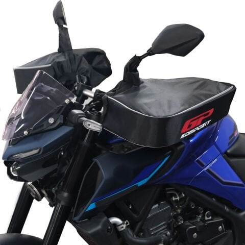 GP Kompozit Universal Naked / Max Scooter El Korumalı Rüzgarlık Siyah