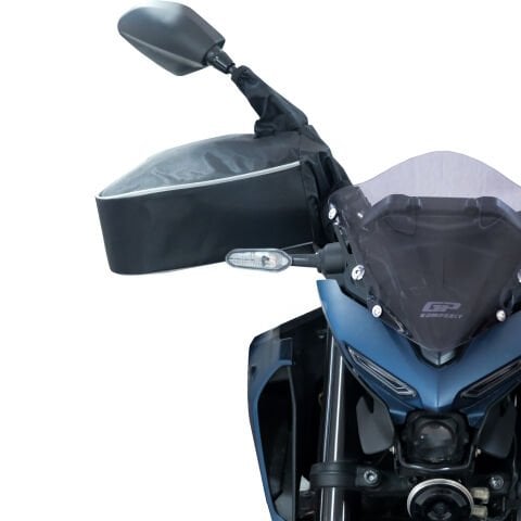 GP Kompozit Universal Naked / Max Scooter El Korumalı Rüzgarlık Siyah