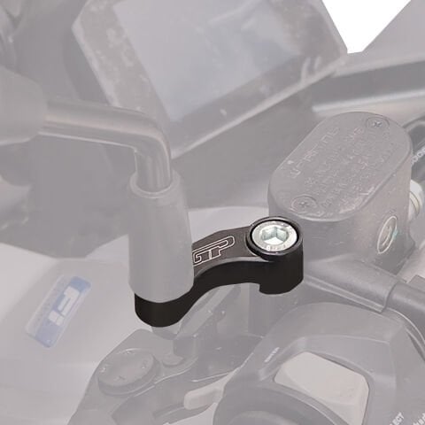 GP Kompozit RKS Reale 125 2022-2025 Uyumlu Ayna Genişletme Siyah