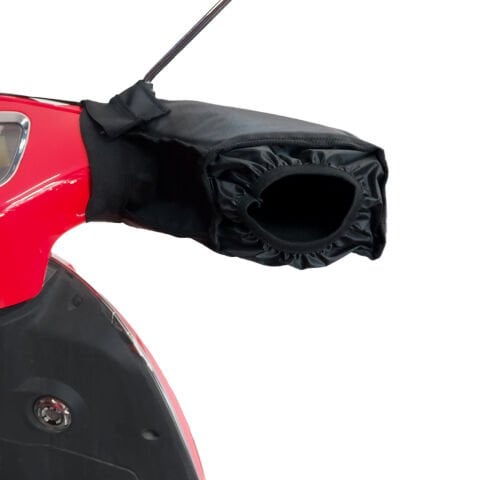 GP Kompozit Universal Scooter El Korumalı Rüzgarlık Siyah