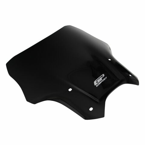 GP Kompozit Honda CB125R / CB250R 2012-2024 Uyumlu Kısa Ön Cam Siyah