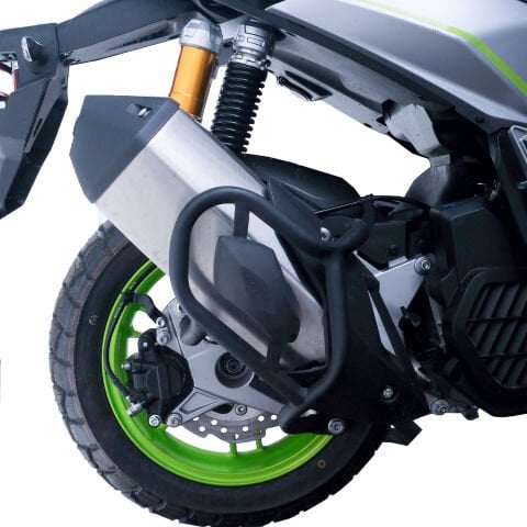 GP Kompozit RKS Reale 125 2022-2025 Uyumlu Egzoz Koruma Demiri Siyah