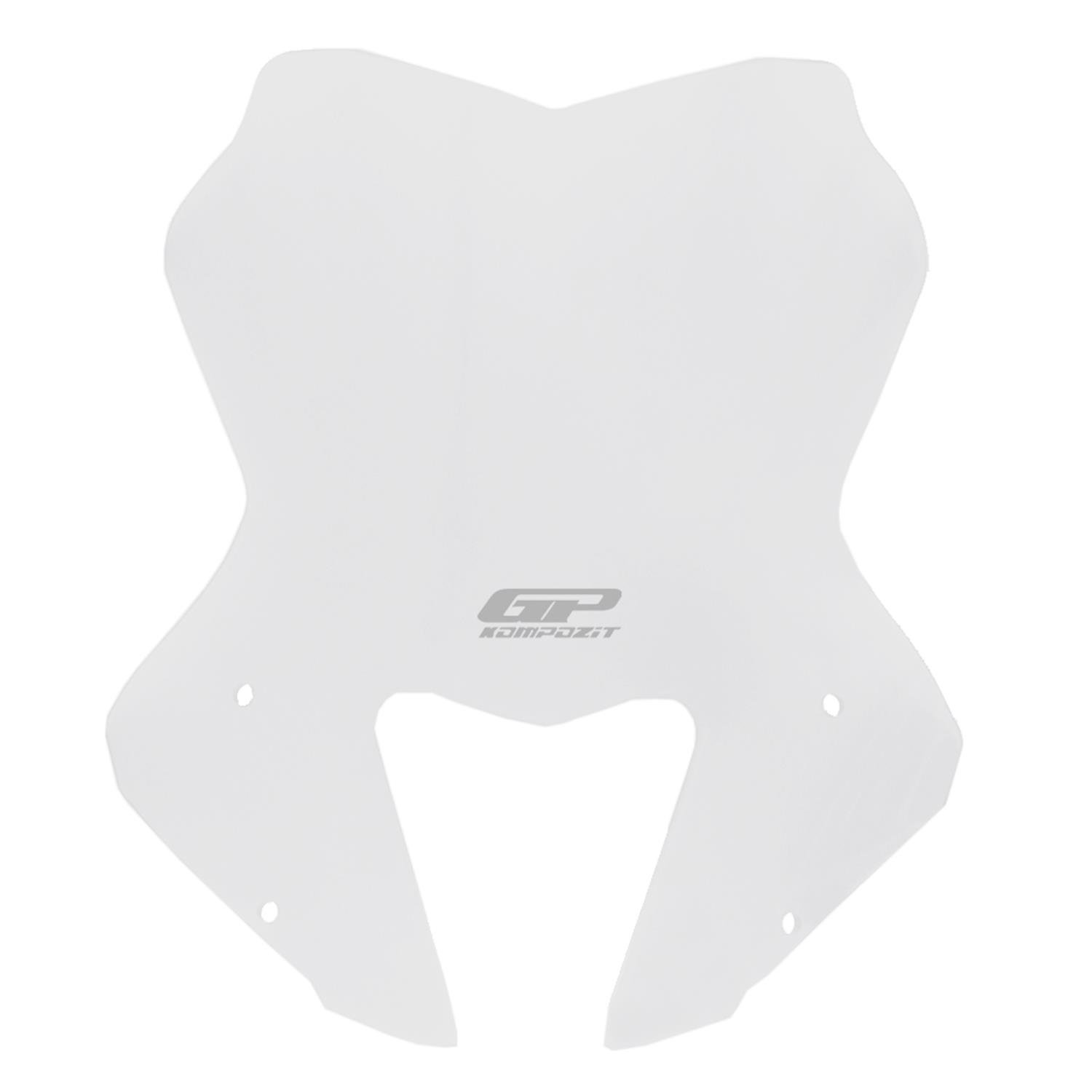 GP Kompozit Yamaha MT-09 2017-2020 Uyumlu Ön Cam Şeffaf