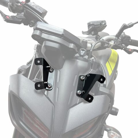 GP Kompozit Yamaha MT-09 2017-2020 Uyumlu Ön Cam Şeffaf