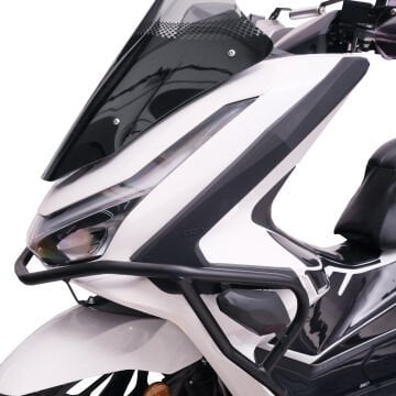 GP Kompozit Honda PCX 125 / 150 2025 Uyumlu Üst Bacak Koruma Siyah