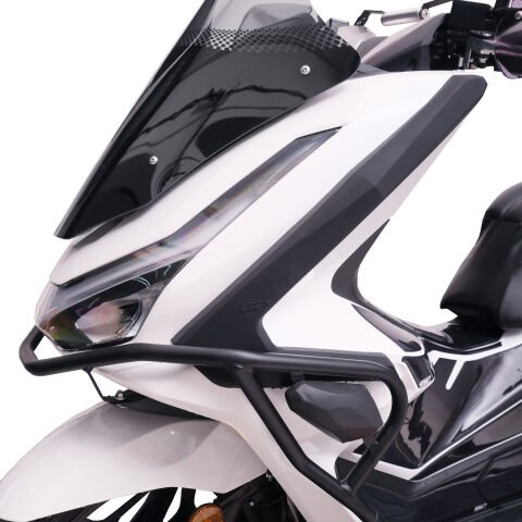GP Kompozit Honda PCX 125 / 150 2025-2026 Uyumlu Üst Bacak Koruma Siyah