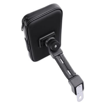 GP Kompozit TTR02 Universal Su Geçirmez Fermuarlı Telefon Tutucu Siyah (1 Adet Boyunluk Buff Hediye)