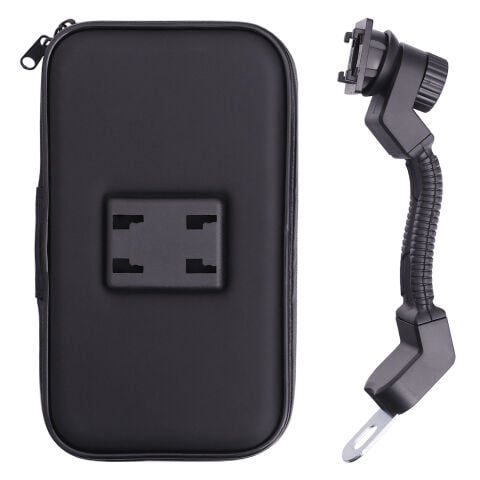GP Kompozit TTR02 Universal Su Geçirmez Fermuarlı Telefon Tutucu Siyah (1 Adet Boyunluk Buff Hediye)