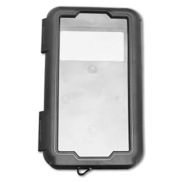 GP Kompozit TTR03 Universal Su Geçirmez Plastik Telefon Tutucu Siyah (1 Adet Boyunluk Buff Hediye)