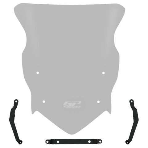 GP Kompozit TVS Raider 125 2021-2025 Uyumlu Ön Cam Füme