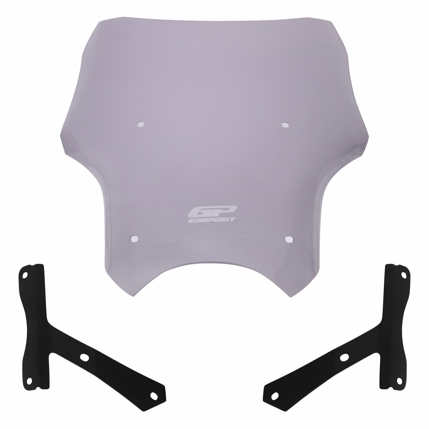 GP Kompozit Hero X-Pulse 200 2020-2024 Uyumlu Kısa Ön Cam Füme