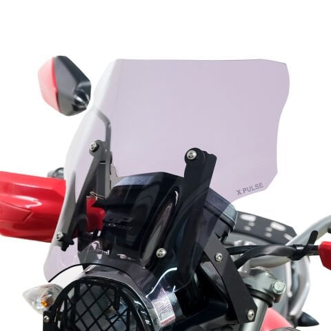 GP Kompozit Hero X-Pulse 200 2020-2024 Uyumlu Kısa Ön Cam Füme