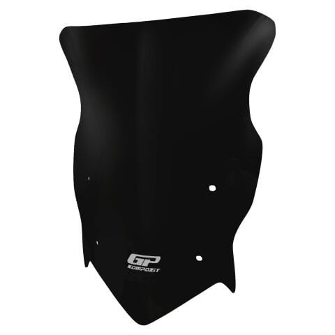 GP Kompozit TVS Raider 125 2021-2025 Uyumlu Ön Cam Siyah
