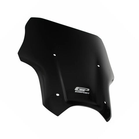 GP Kompozit Hero X-Pulse 200 2020-2024 Uyumlu Kısa Ön Cam Siyah