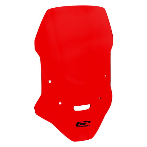 GP Kompozit Honda NC 750 X 2025-2026 Uyumlu Ön Cam Kırmızı